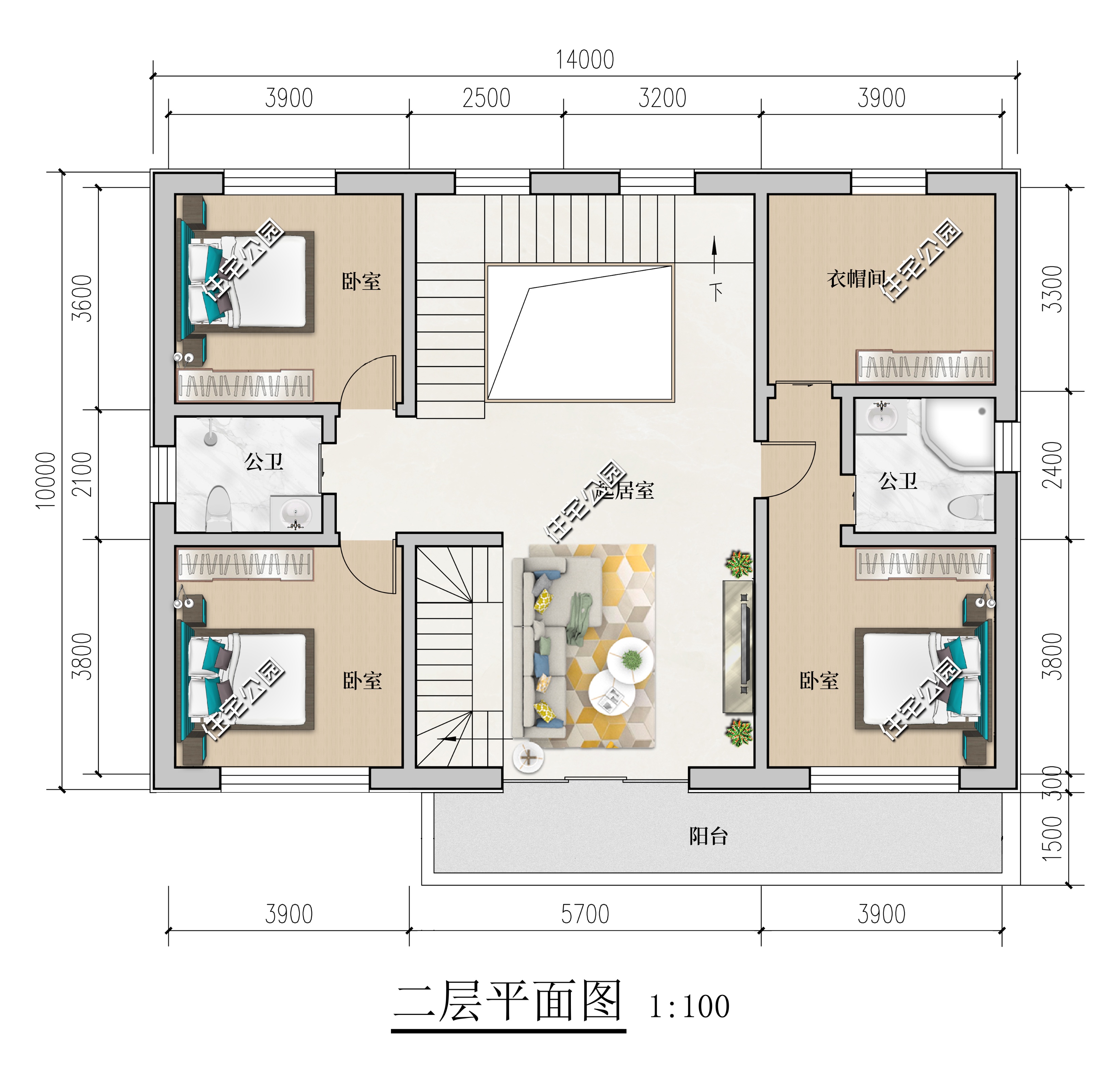 120平4层小型别墅设计现代风,100平米三层现代风别墅大全