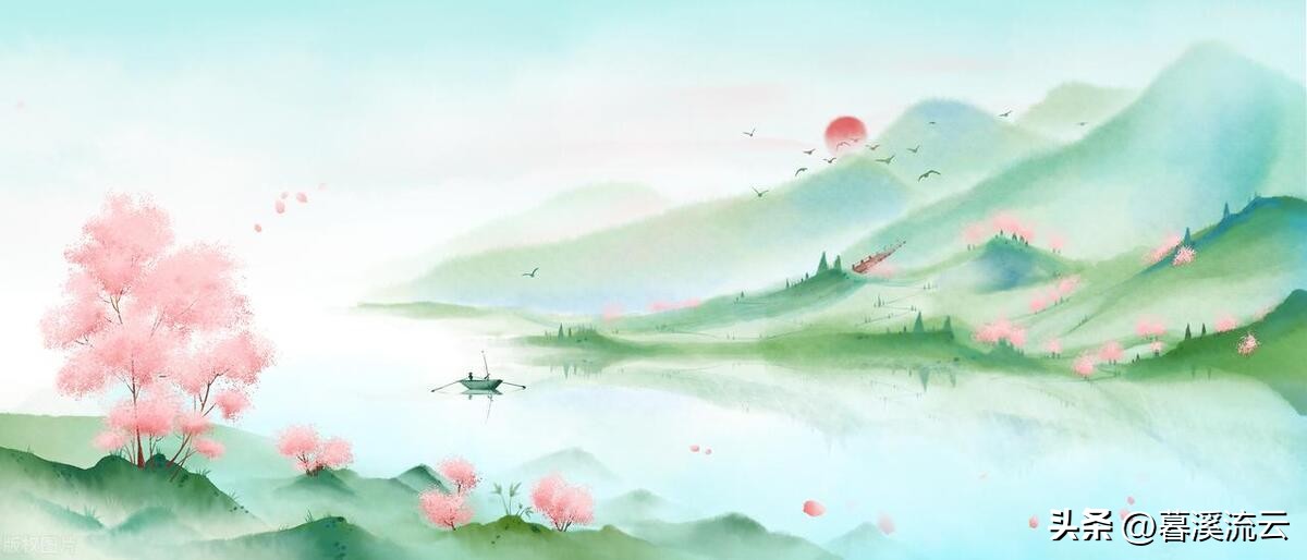 唯美落花诗词,落花满天唯美意境深远的诗句