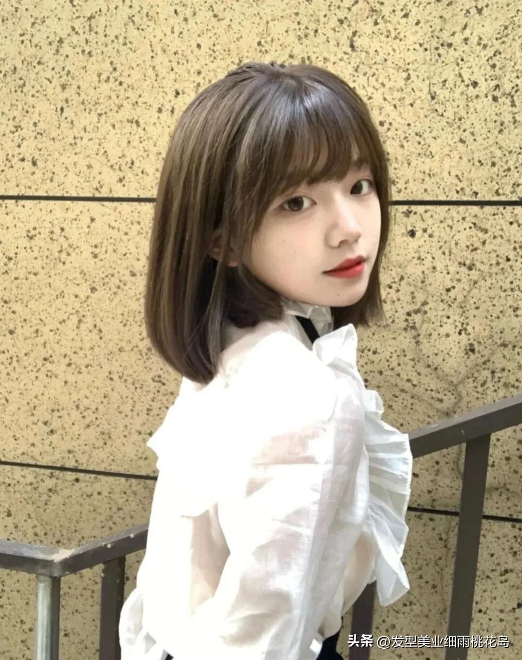 奶茶妹妹同款短发,奶茶妹妹发型图片大全