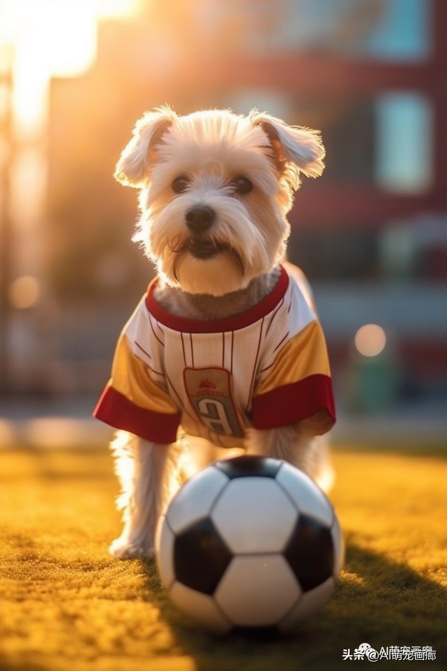 狗狗闯进足球比赛视频,狗狗看足球比赛比人还兴奋