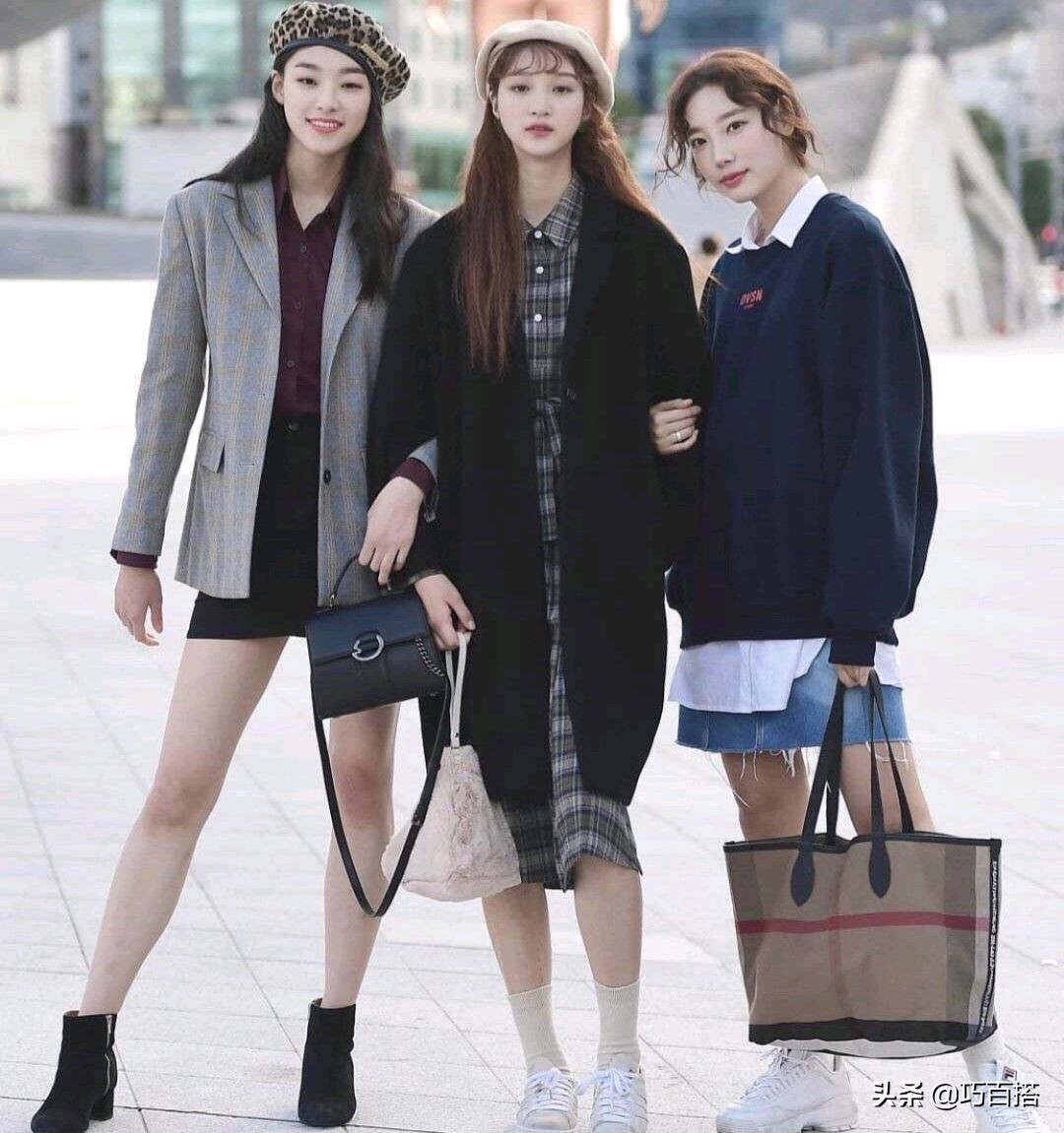 跟着韩国爱豆学穿搭,韩系穿搭厚外套