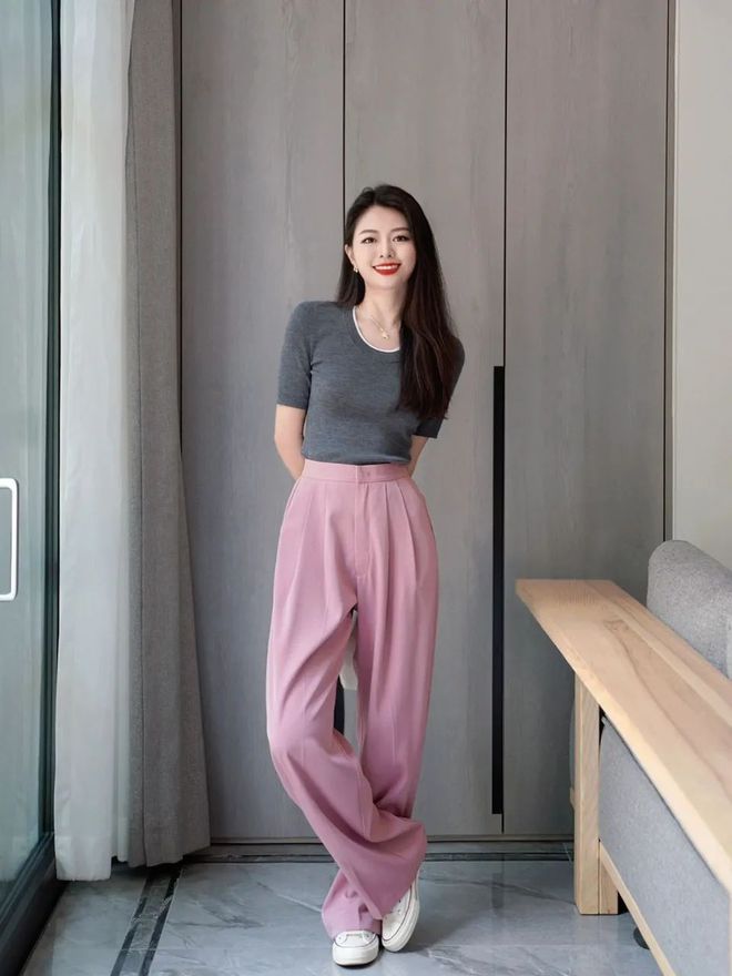 如何穿粉色才能温柔又高级,夏季穿它满满高级感