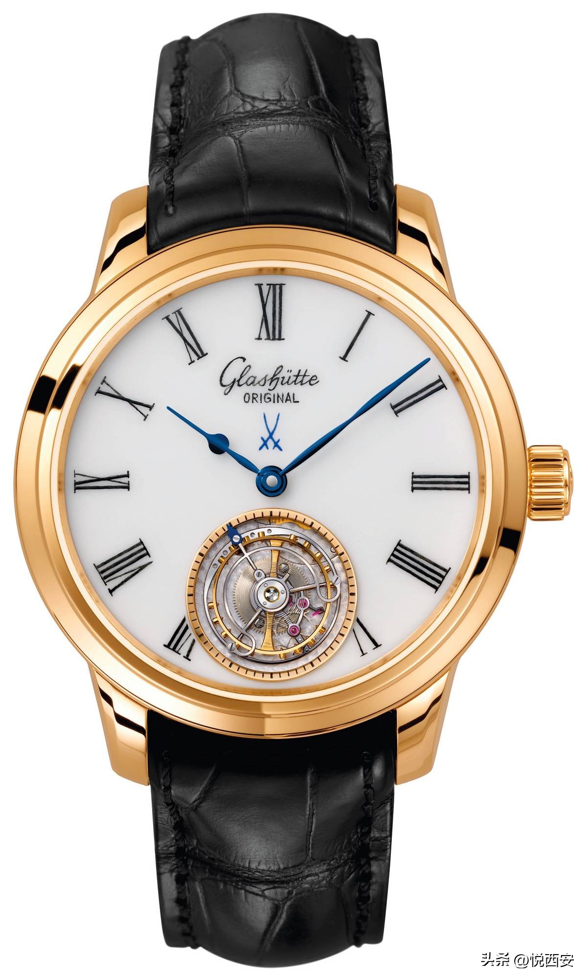 格拉苏蒂原创臻呈“飞行陀飞轮”大师腕表展