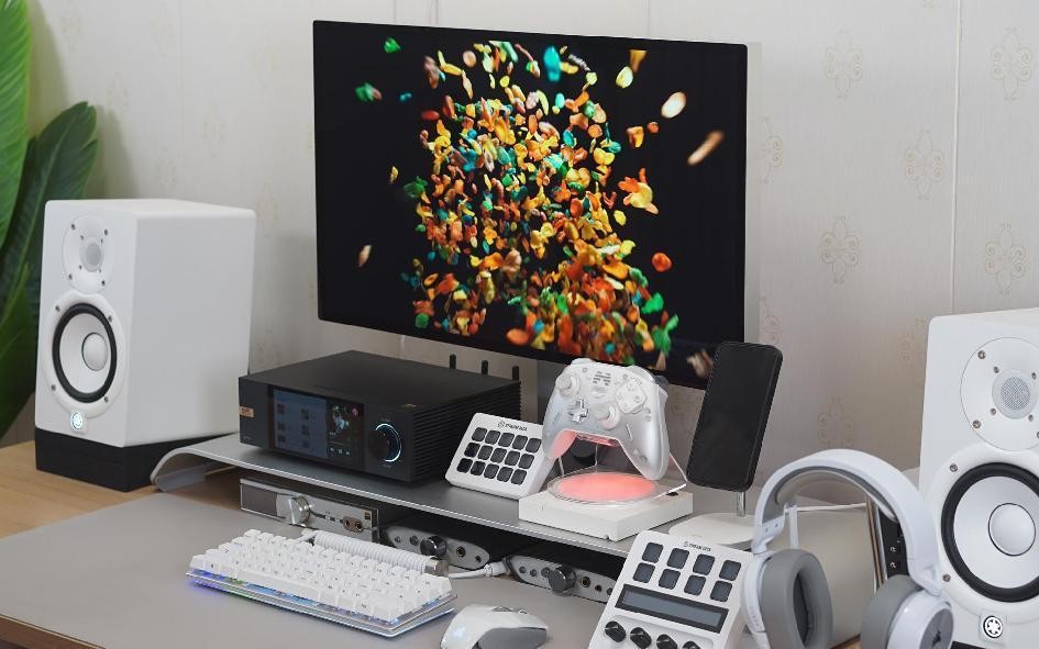 提升桌面颜值的桌搭好物,蓝色系风格桌搭