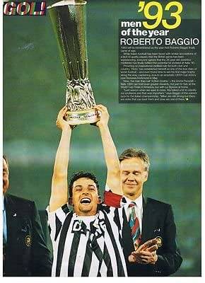 罗伯特巴乔球迷的初恋,老球员巴乔年轻的样子