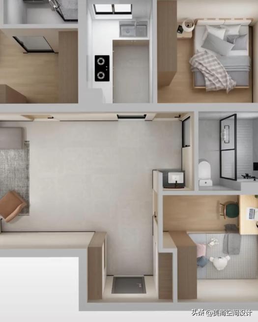 浴室柜正对卧室门用什么遮挡,浴室镜对着卧室门怎样改户型