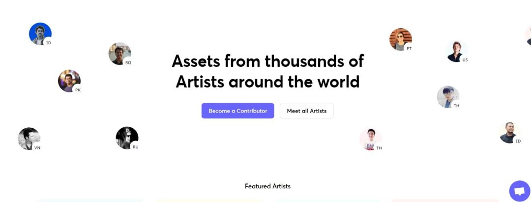 3d素材网站哪个最好,大厂免费3d模型