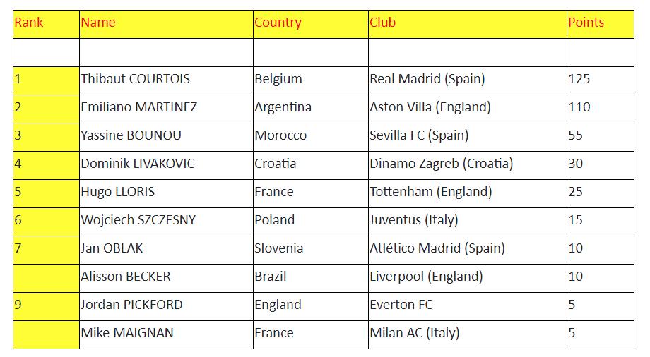 大马丁年度最佳门将皇马,足坛近30年最佳五大门将排行