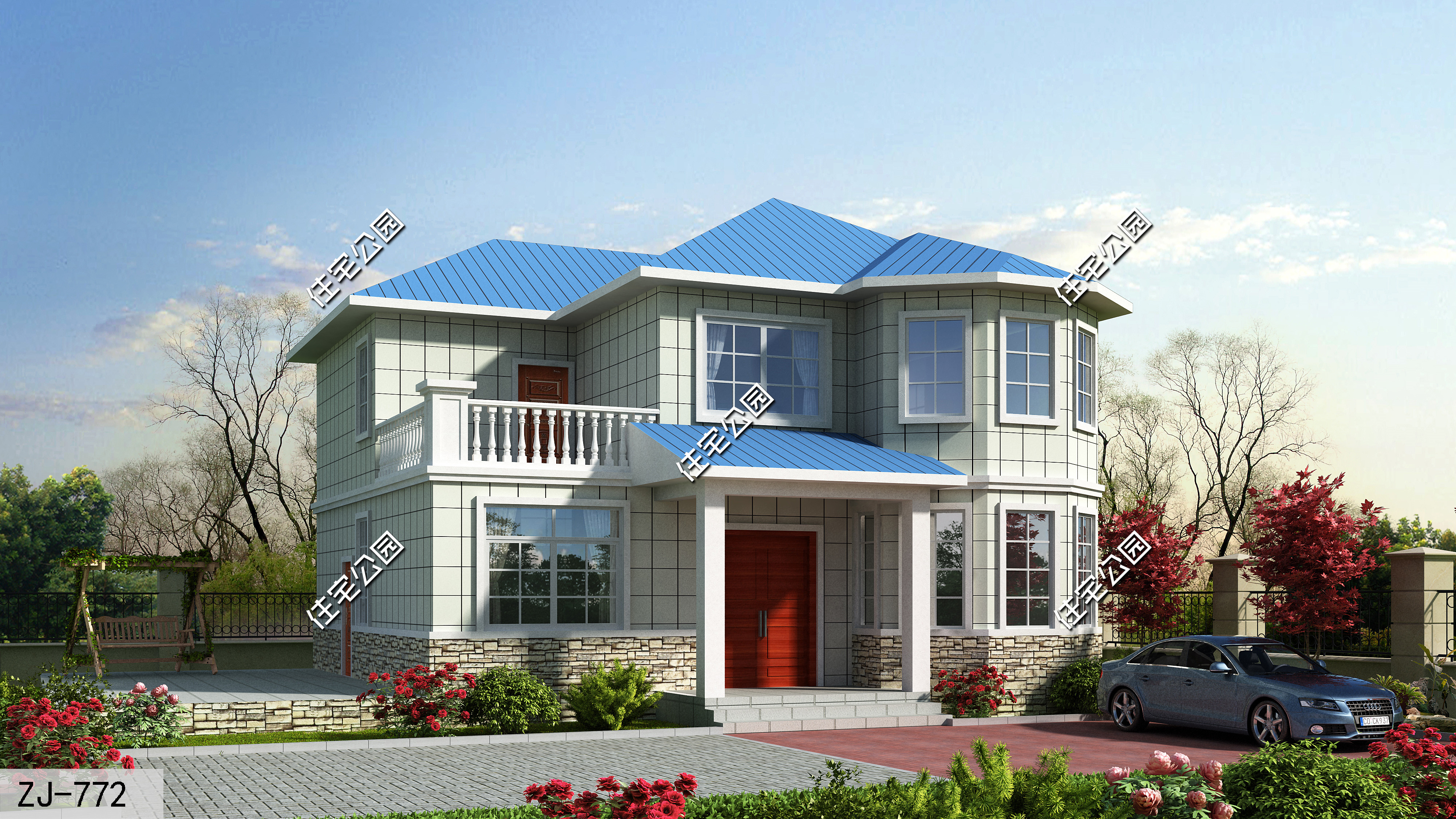 最实用农村二层自建房设计400平米,最实用农村二层自建房设计