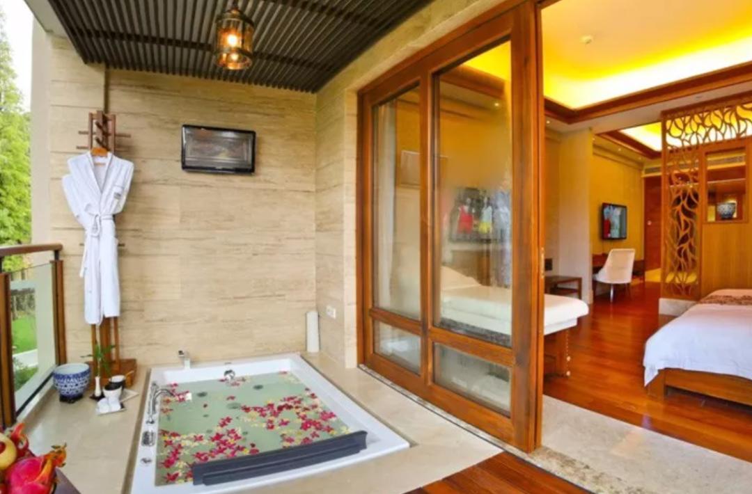 泉眼温泉和中山温泉,广东中山温泉私家泡池