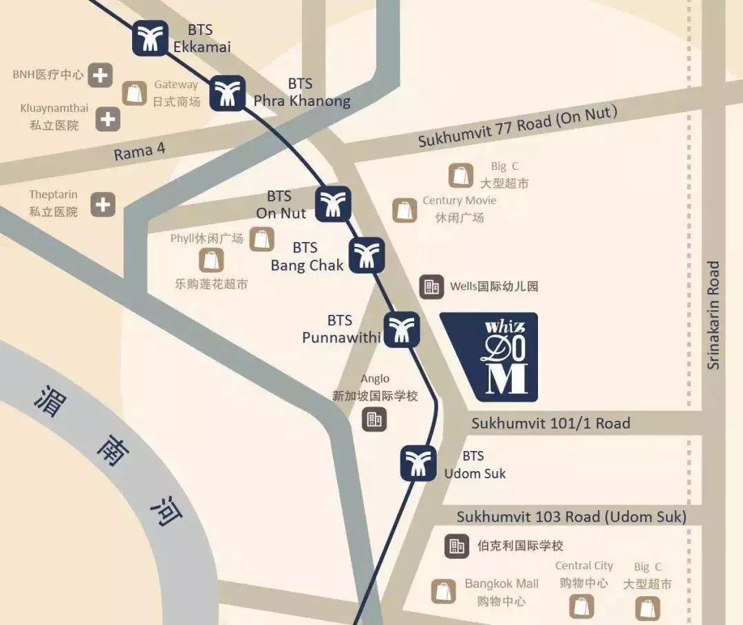 泰国首都曼谷楼盘,曼谷whizdom