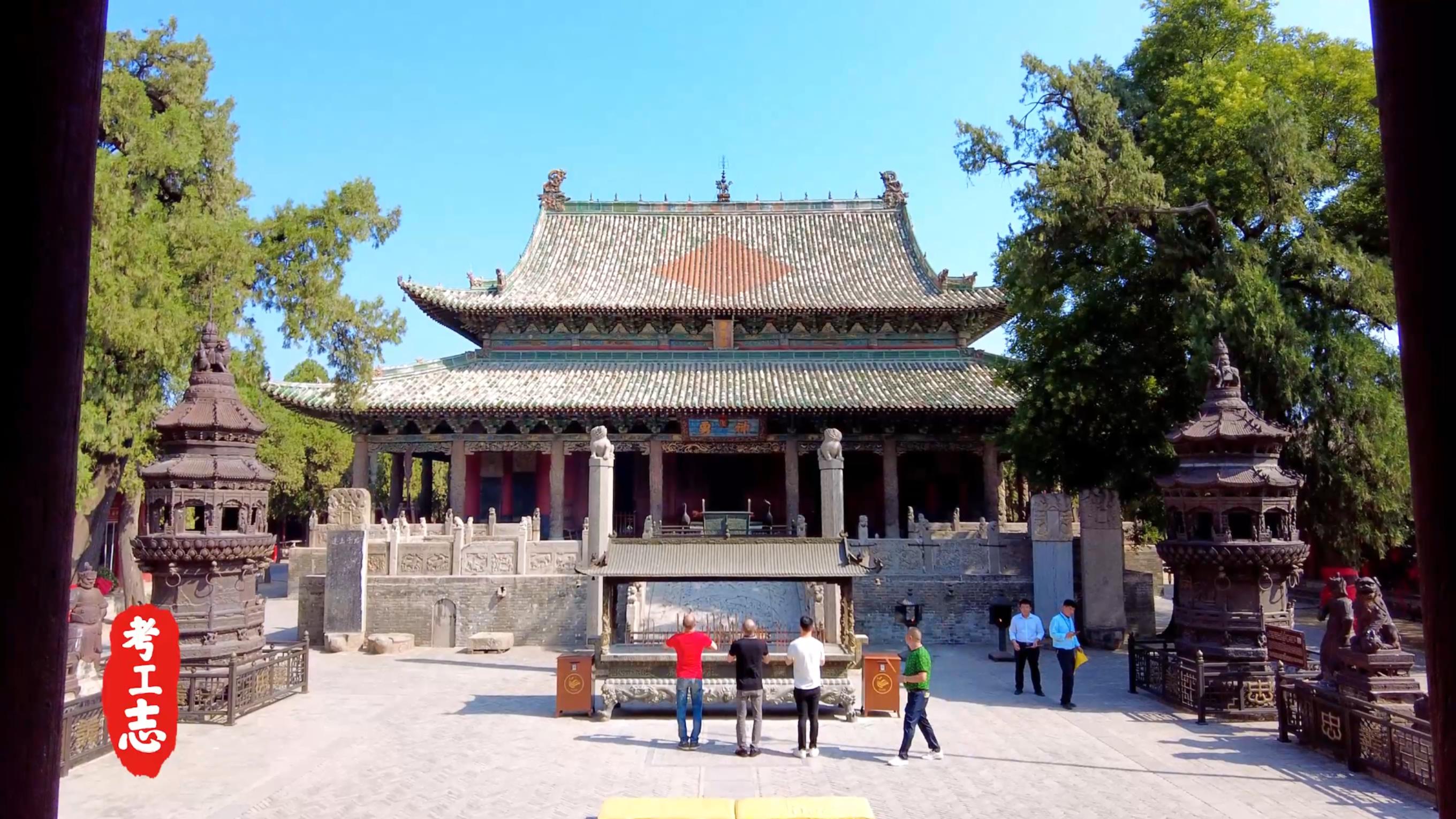 关公故里关帝庙图片,关公老家的武庙