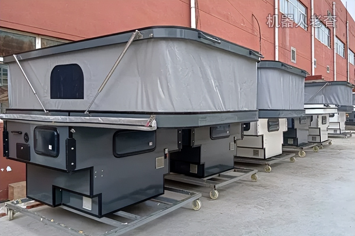 价格最低的升降顶柴油版皮卡房车,封闭式皮卡改装房车