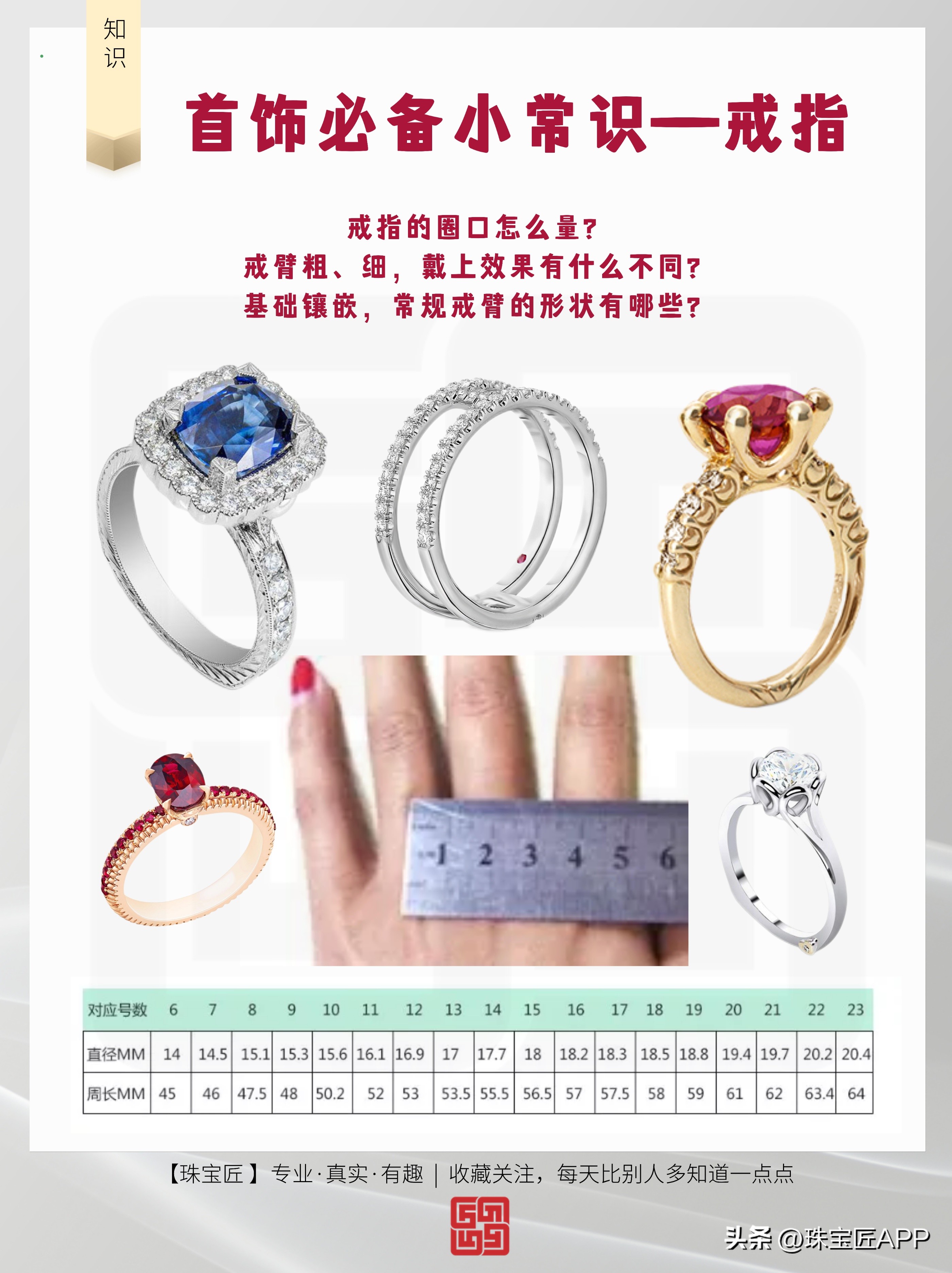 首饰必备小常识｜买戒指前你要知道的二三事（建议收藏）