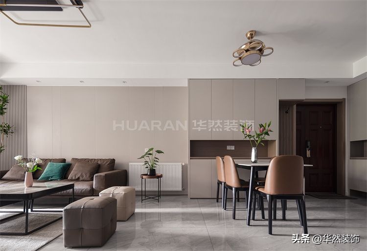 淮矿馥邦天下合肥,合肥现代风格装修实景案例