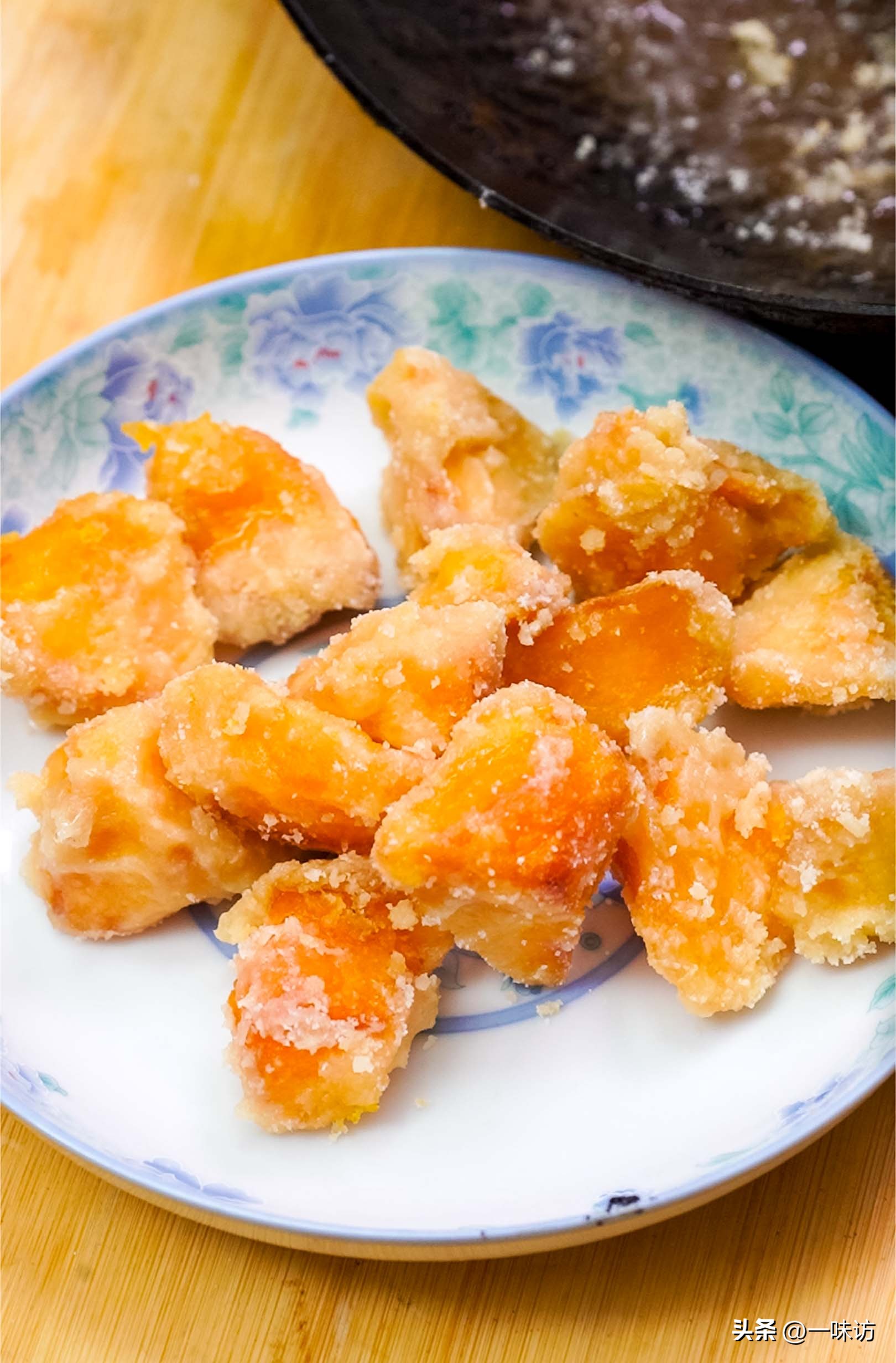 翻沙红薯简单做法,翻沙红薯做法步骤