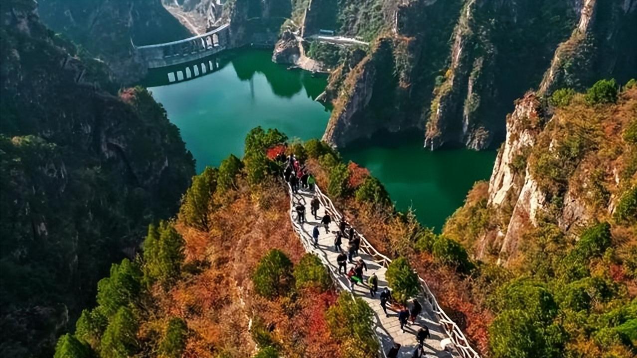 焦作旅游攻略青龙峡景点,青龙峡爱情一号网红打卡地