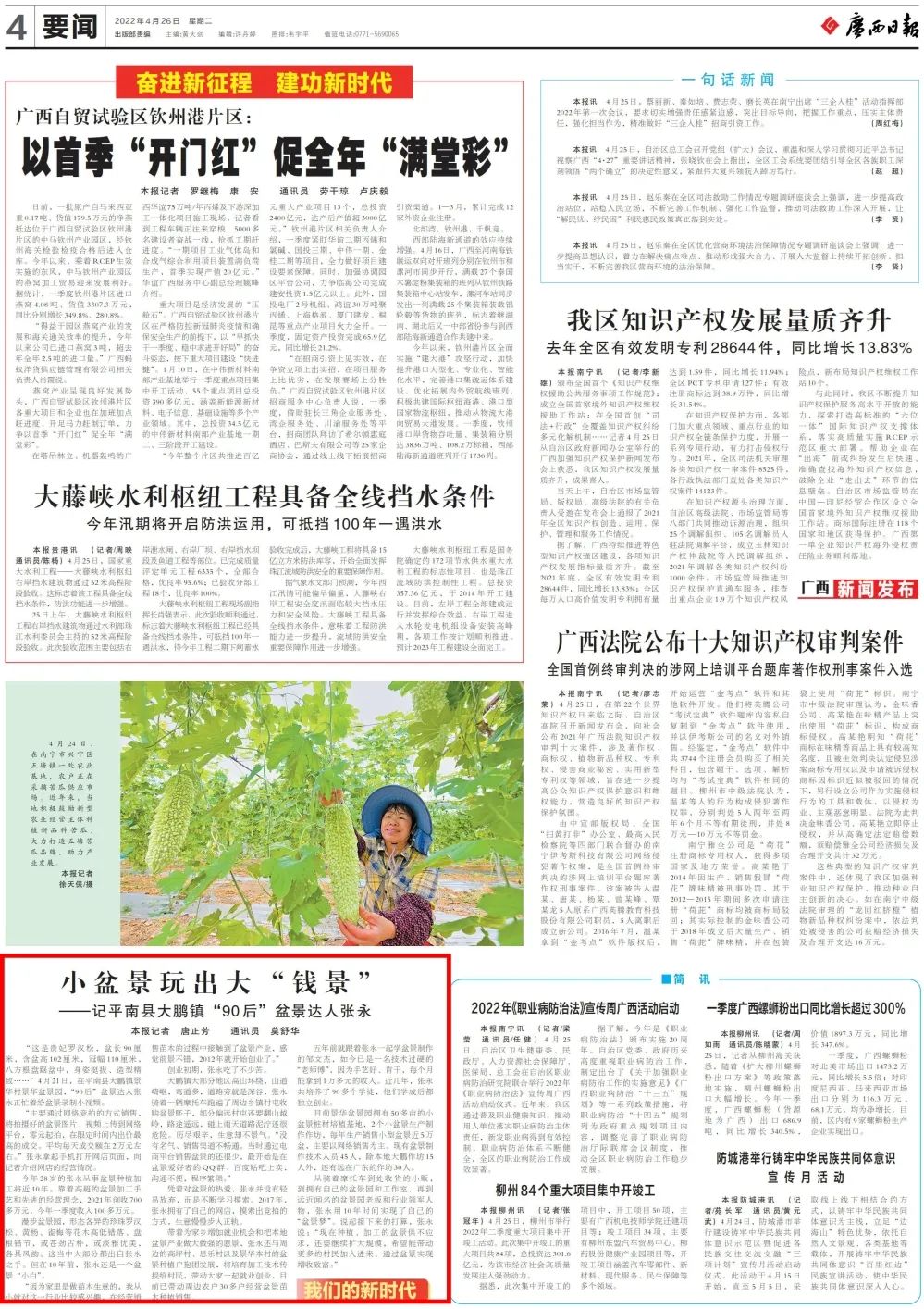 聚传媒力量，发奋进强音！平南县上半年新闻宣传工作亮点来啦→