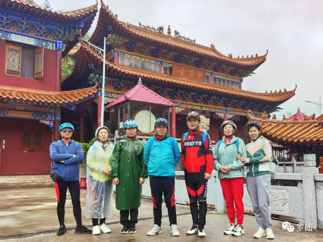 冒雨骑游资江小三峡·板竹山·望云寺观风景