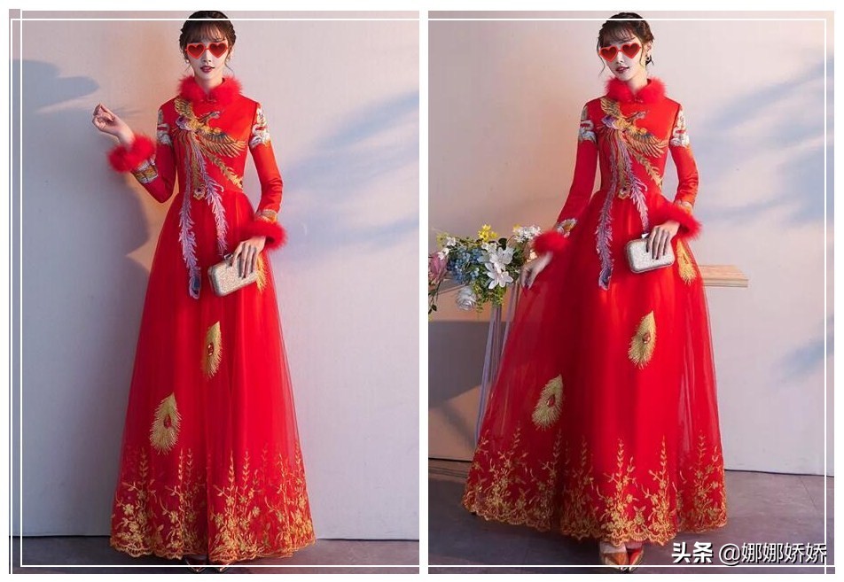 结婚视频新娘敬酒礼服,新娘敬酒服穿哪种合适