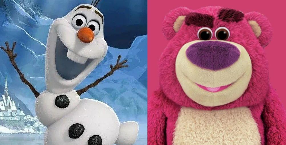 梅西撞脸卡通人物,梅西看到撞脸小罗