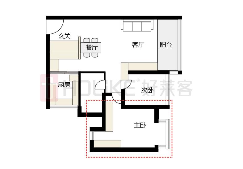 装修房子现代简约2房没有玄关,超小户型玄关装修效果图