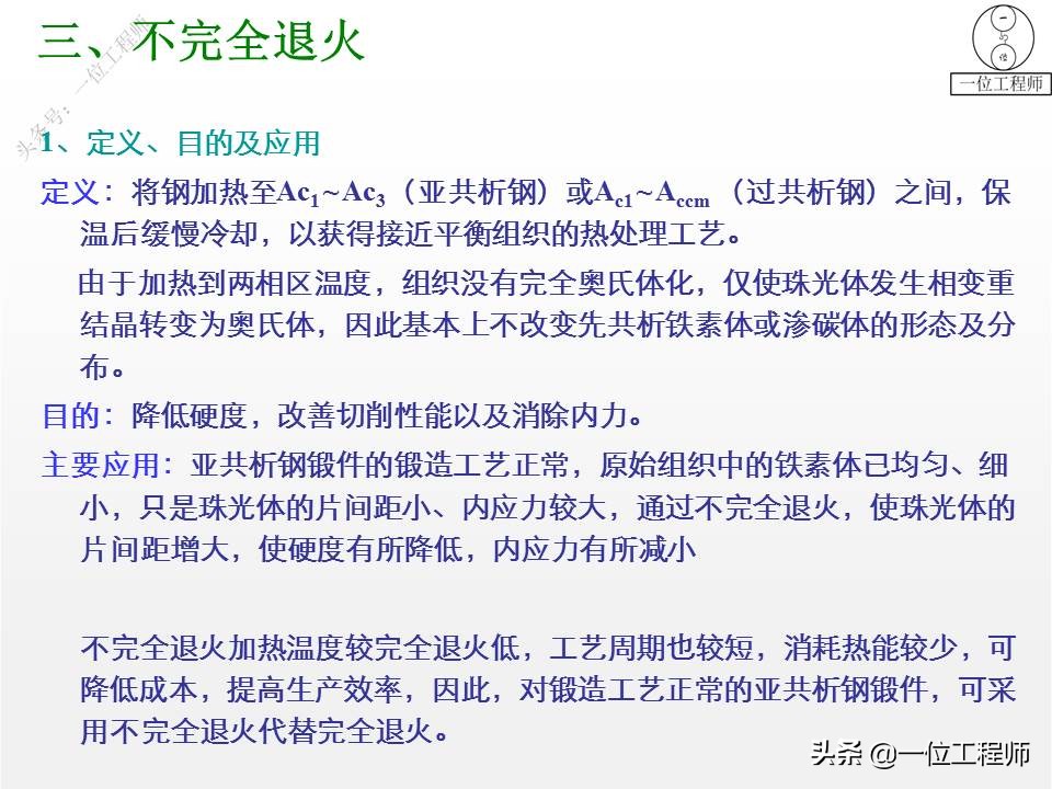 热处理正火和回火区别,热处理工艺正火退火回火