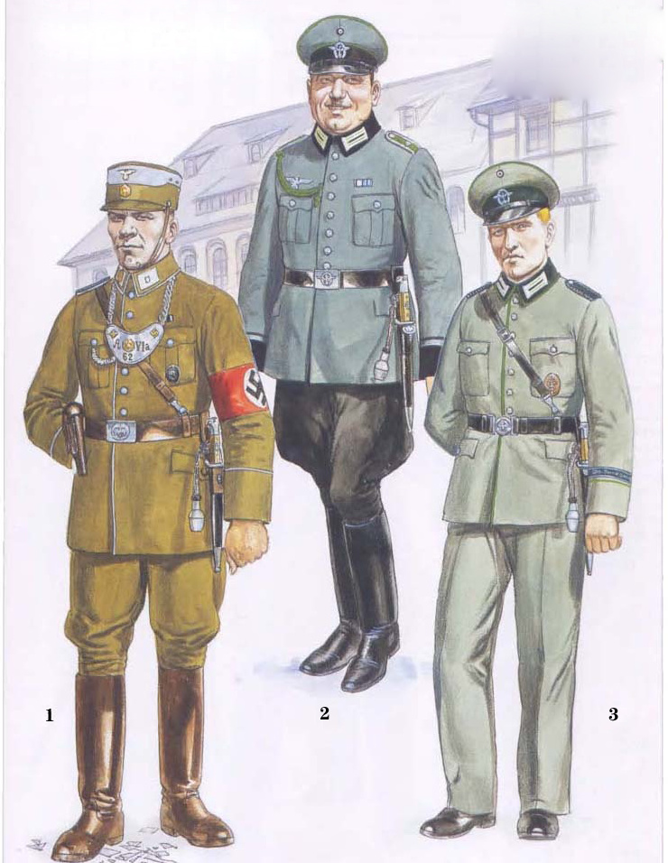 二战德国警察图册,二战德国部队图册大全