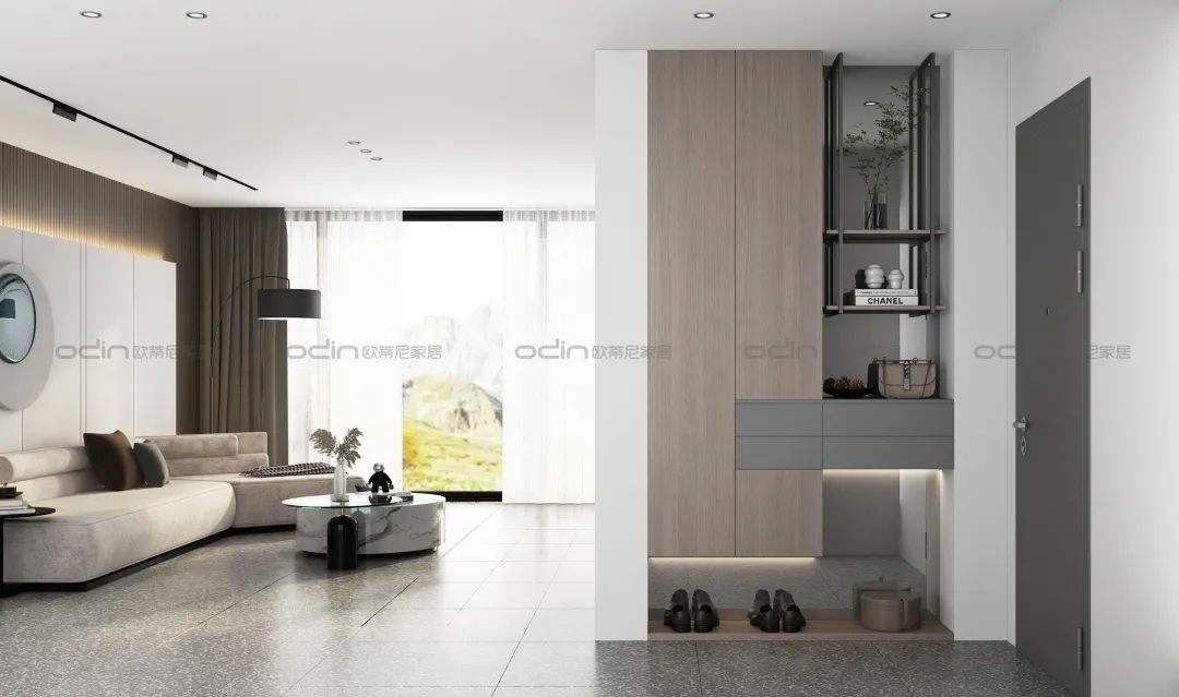 正大门正对墙角化解图,正对入户门风水怎么处理