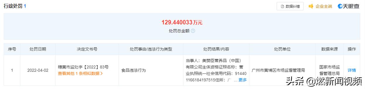 婴儿奶粉检测出香兰素被召回,雅培奶粉检出微量香兰素被罚909万