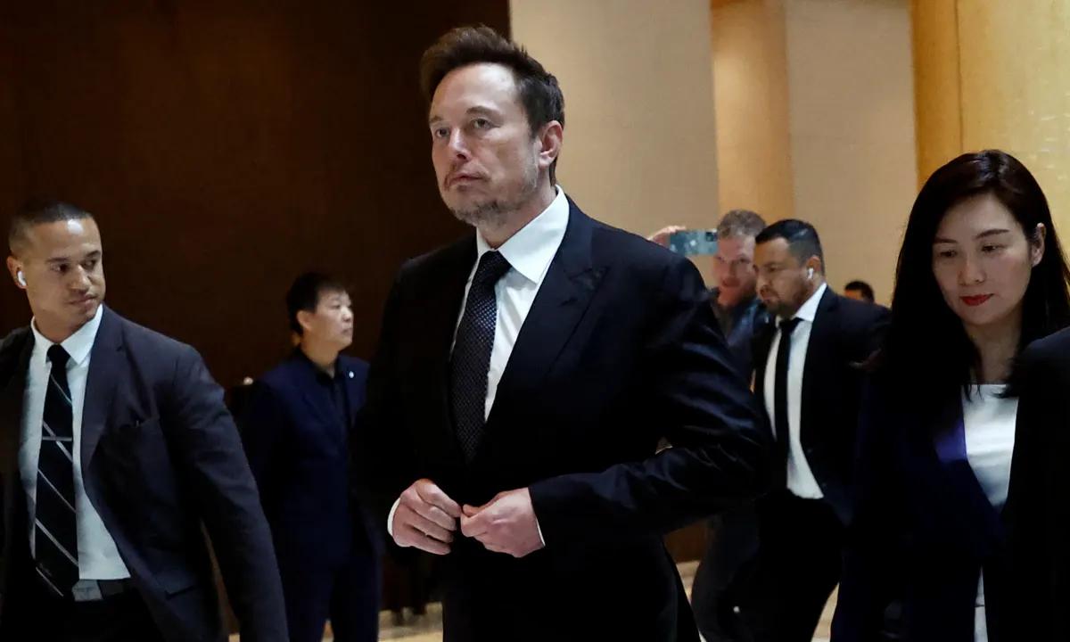 马斯克回应中美差距,马斯克回到美国谈脱钩