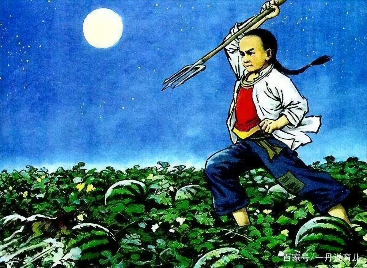 跨越时空和闰土对话少年闰土,少年闰土和中年闰土的不一样