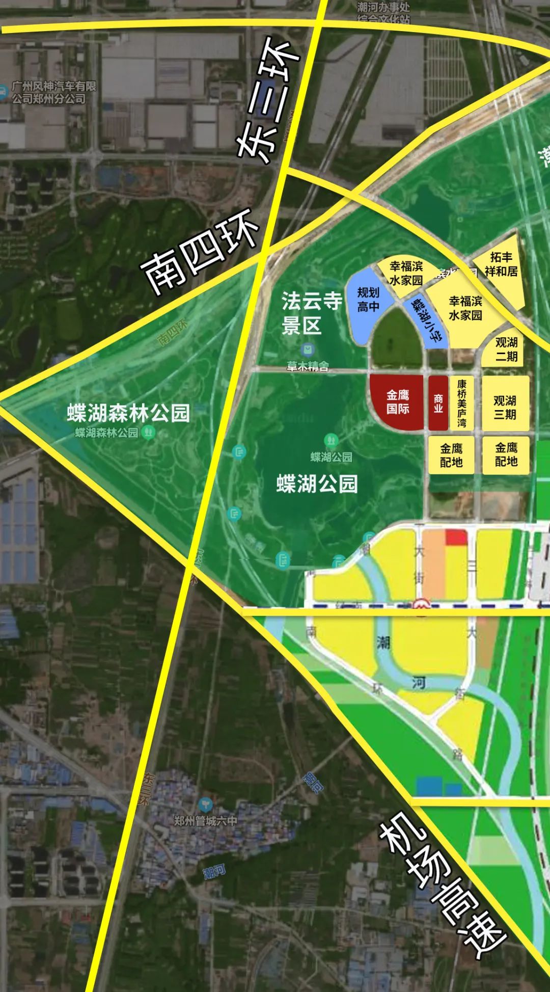 郑州滨河国际新城绿城明月怎么样,郑州滨河国际新城2022年的样子