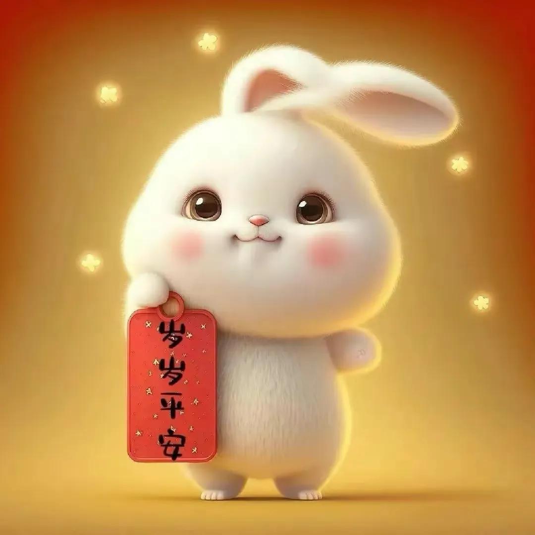 十二生肖兔子头像过年版,霸气兔子生肖头像