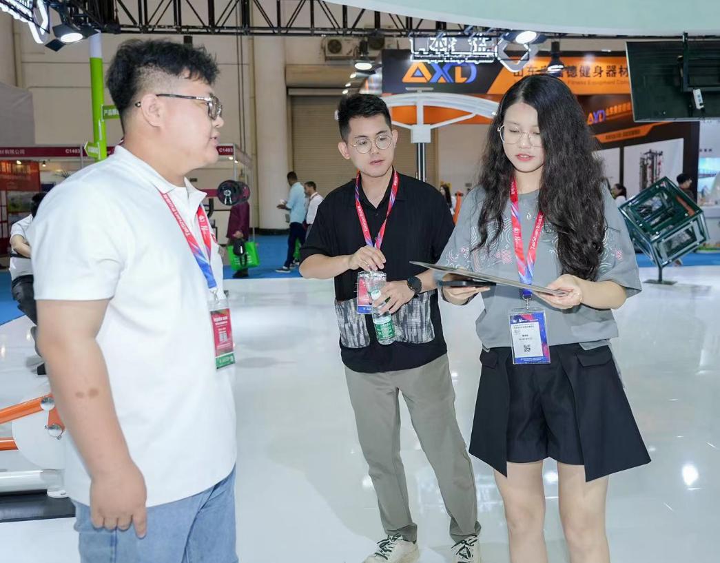 *局破**·蝶变——天津盛鑫体育亮相2023年厦门体博会