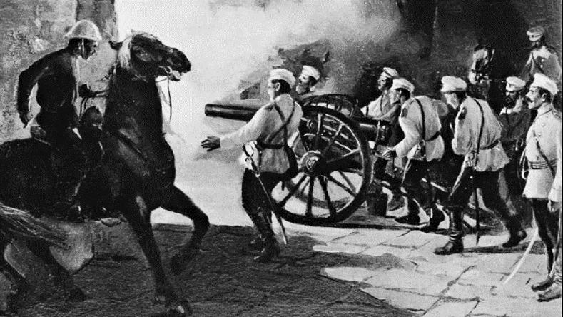 1900年八国联军侵略战争谁赢了,1900年八国联军斩首义和团