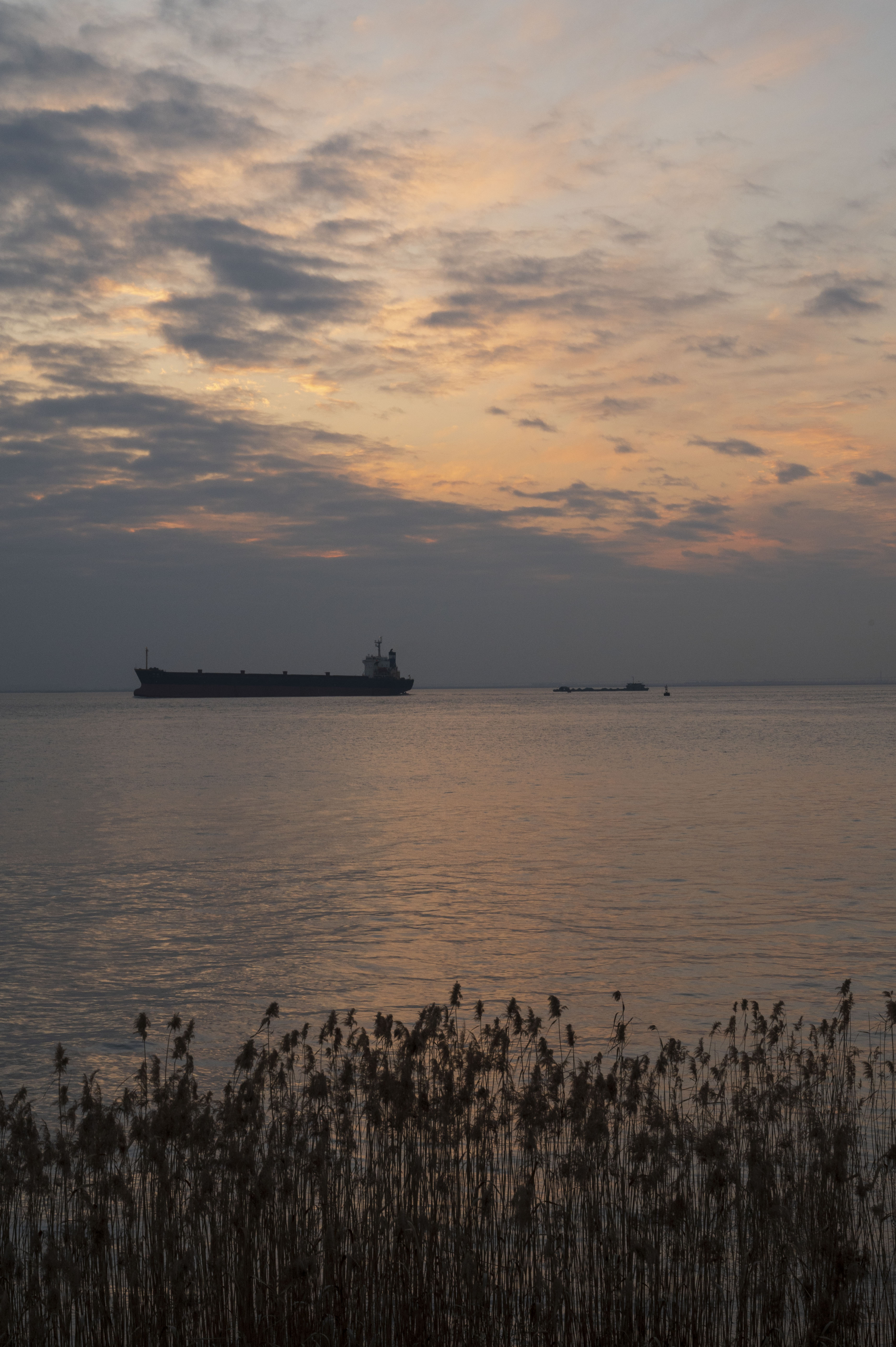 南通傍晚,南通夜景vs扬州夜景
