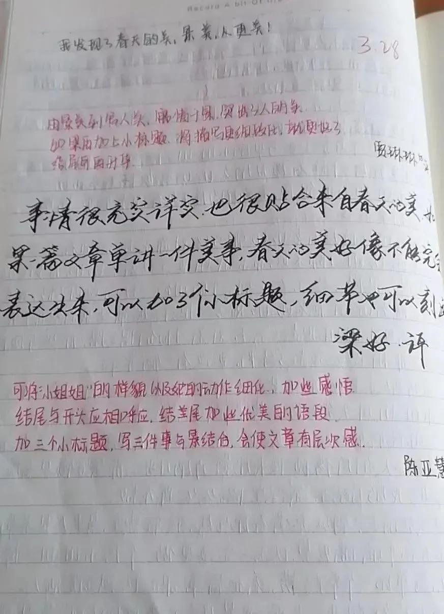 萍老师带你走进——作文修改盛宴