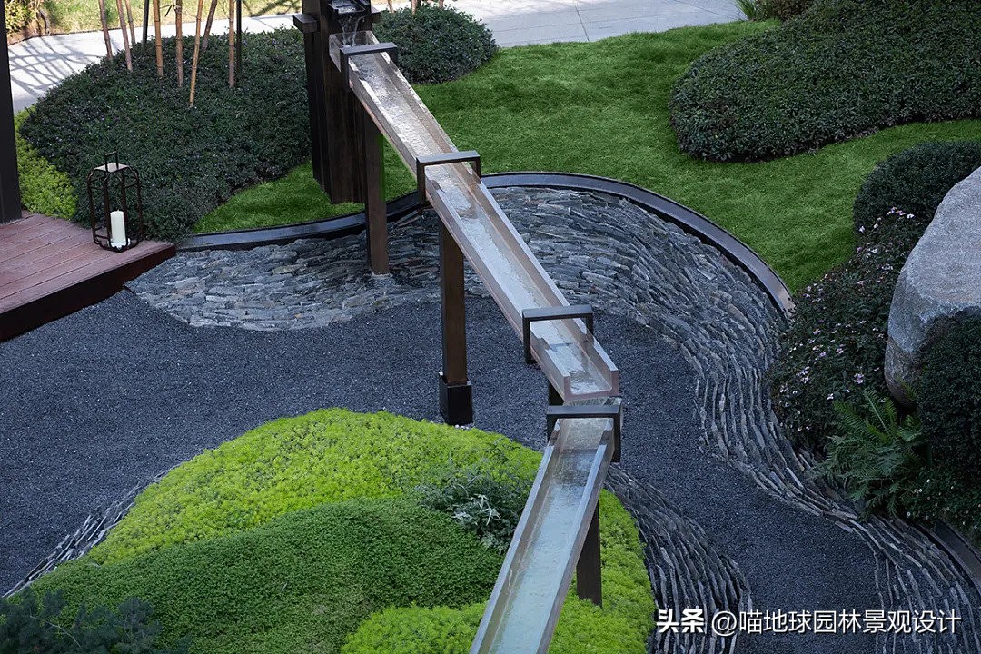 庭院景观设计和施工,北方别墅庭院绿化设计效果图大全