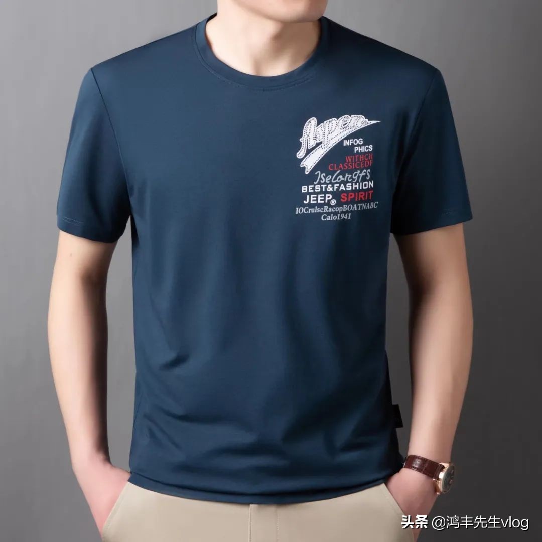 jeep短袖t恤专卖店男装翻领,jeep短袖t恤男纯棉官方正品