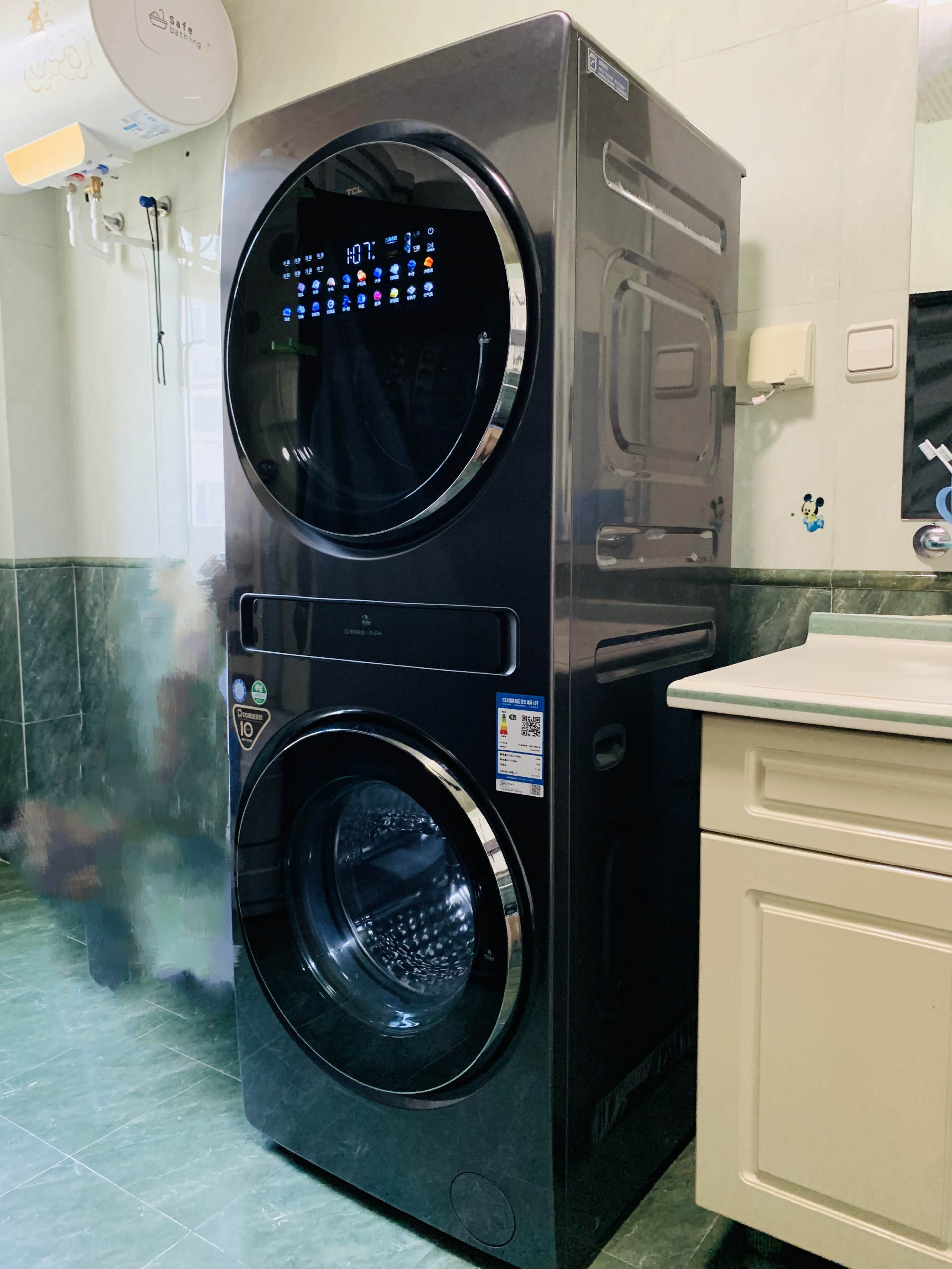 tcl复式分区洗衣机测评,tclq10洗衣机10公斤深度评测