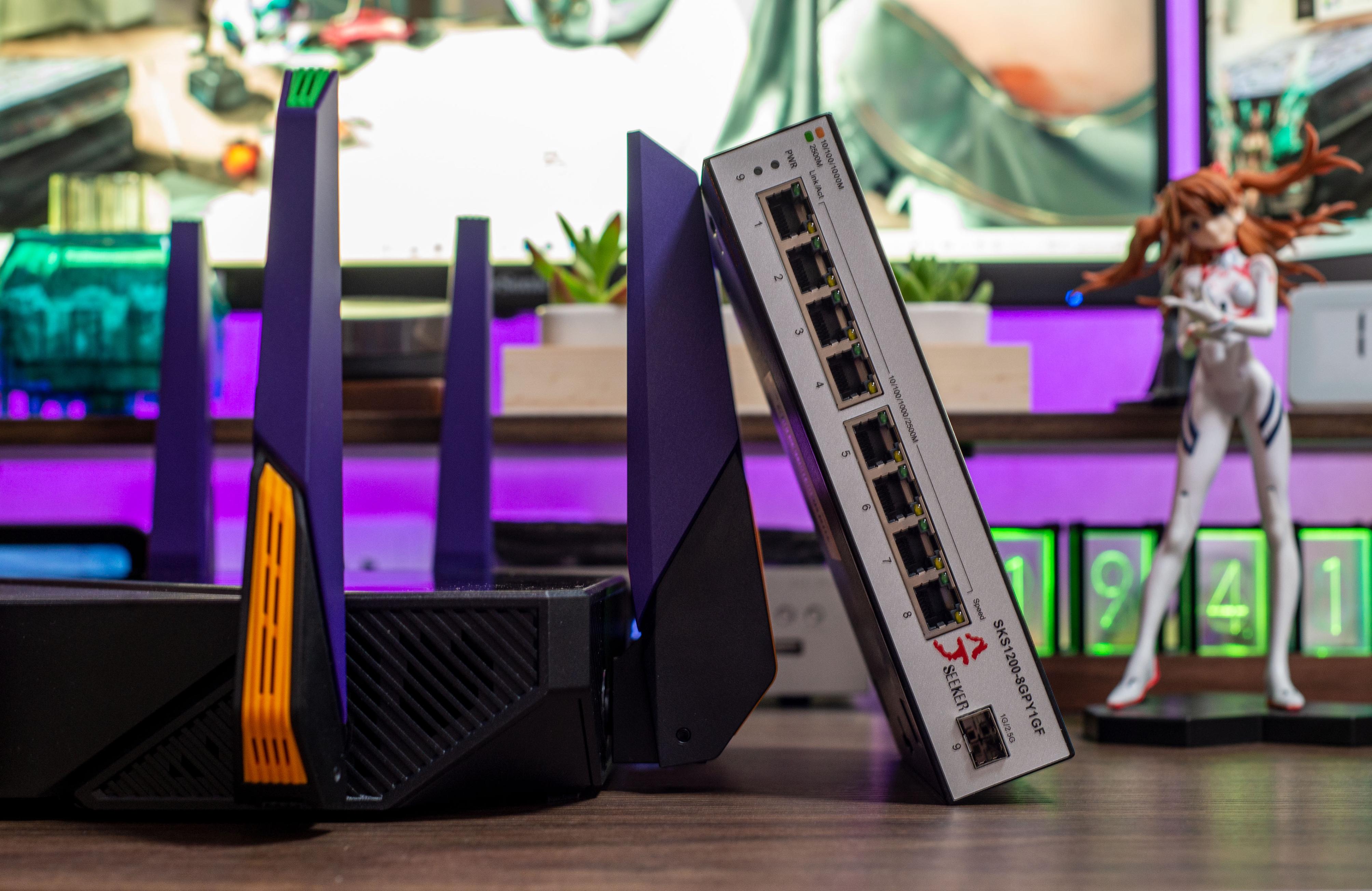 八爪鱼初号机，这应该算路由器天花板了｜ROGGT-AX11000ProEVA