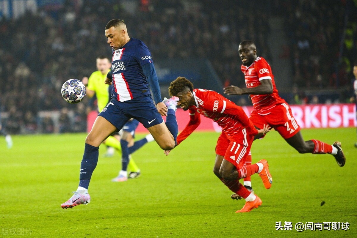 花里胡哨的主场氛围，阻挡不了王者拜仁，大巴黎终究只是二流球队