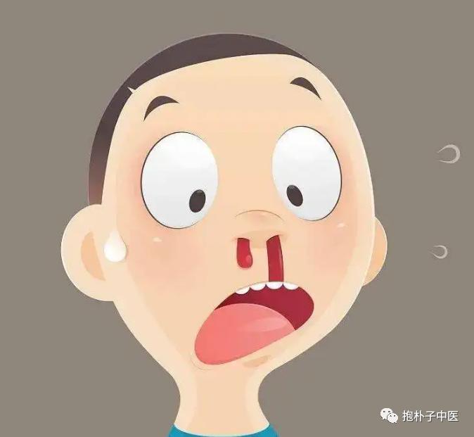 鼻出血，用线扎扎手指就止住了