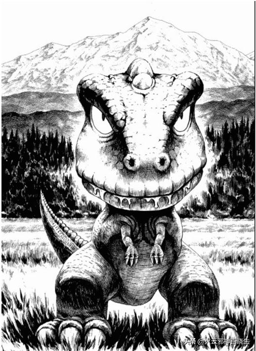 阿贡原版漫画,漫画小恐龙阿贡
