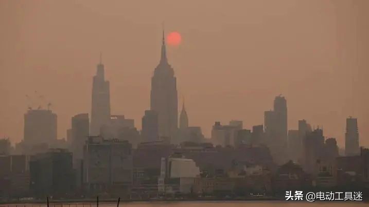 加拿大山火烟雾最新消息,加拿大山火浓烟吹到美国事件