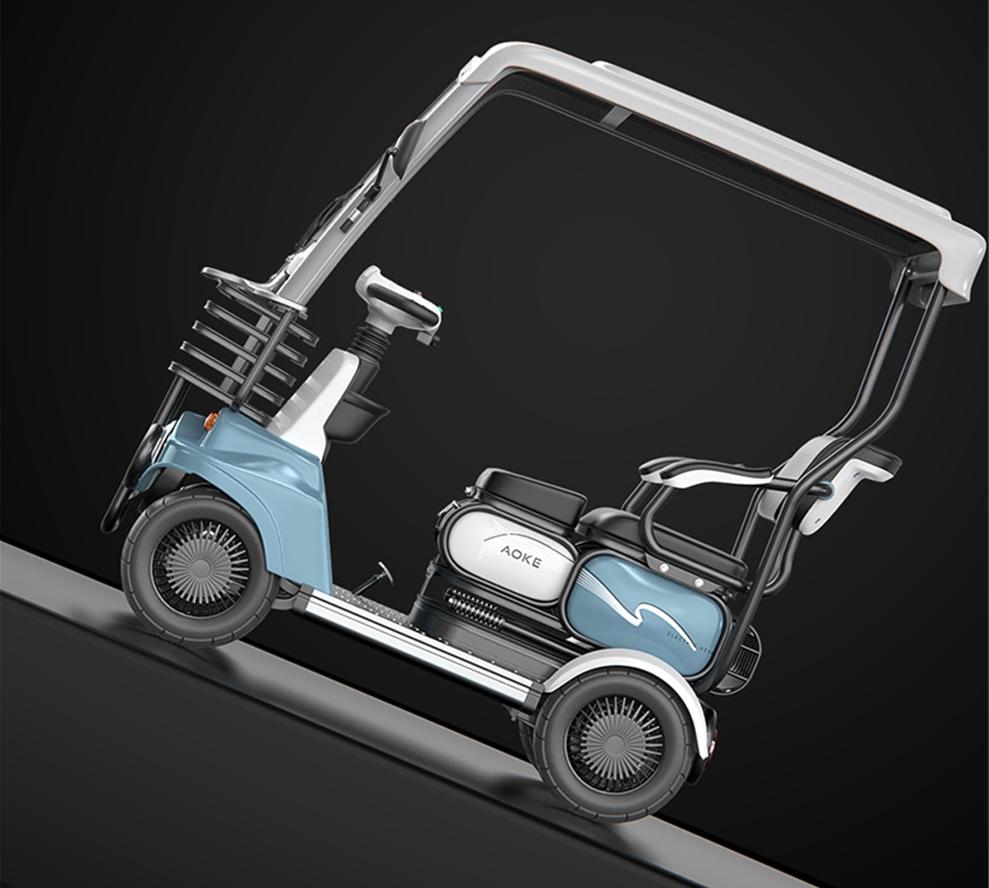 老年电动三轮车最新款小型,最新款带雨棚微型电动小三轮