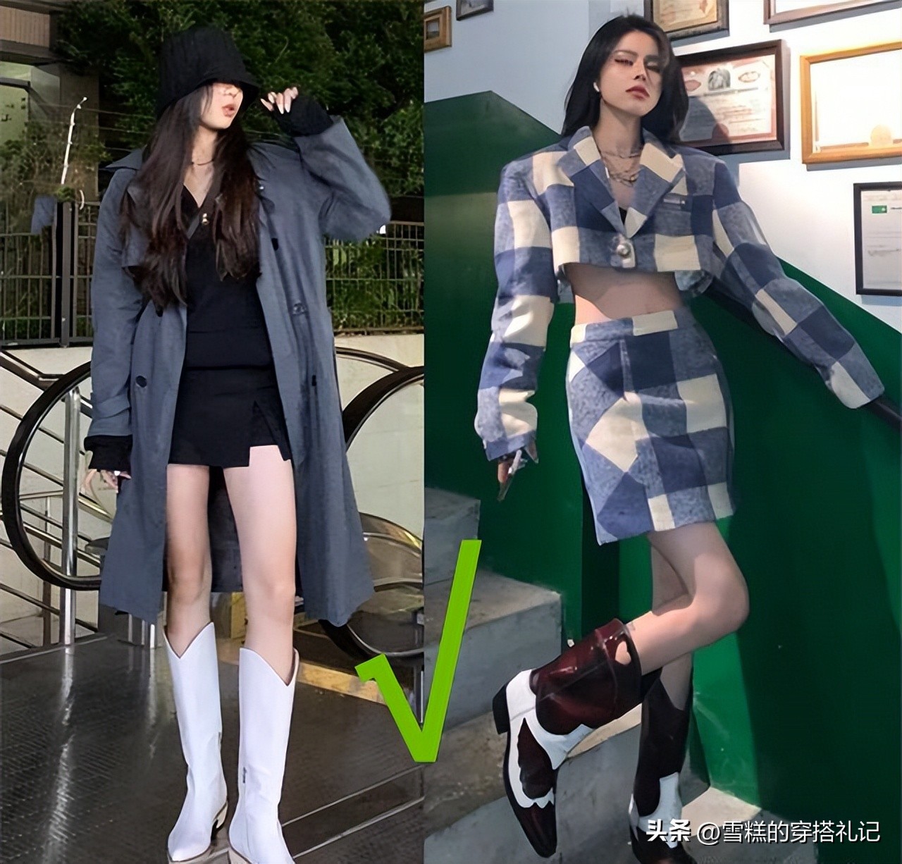 骑士靴显瘦轻快,骑士靴为什么穿起来显腿短