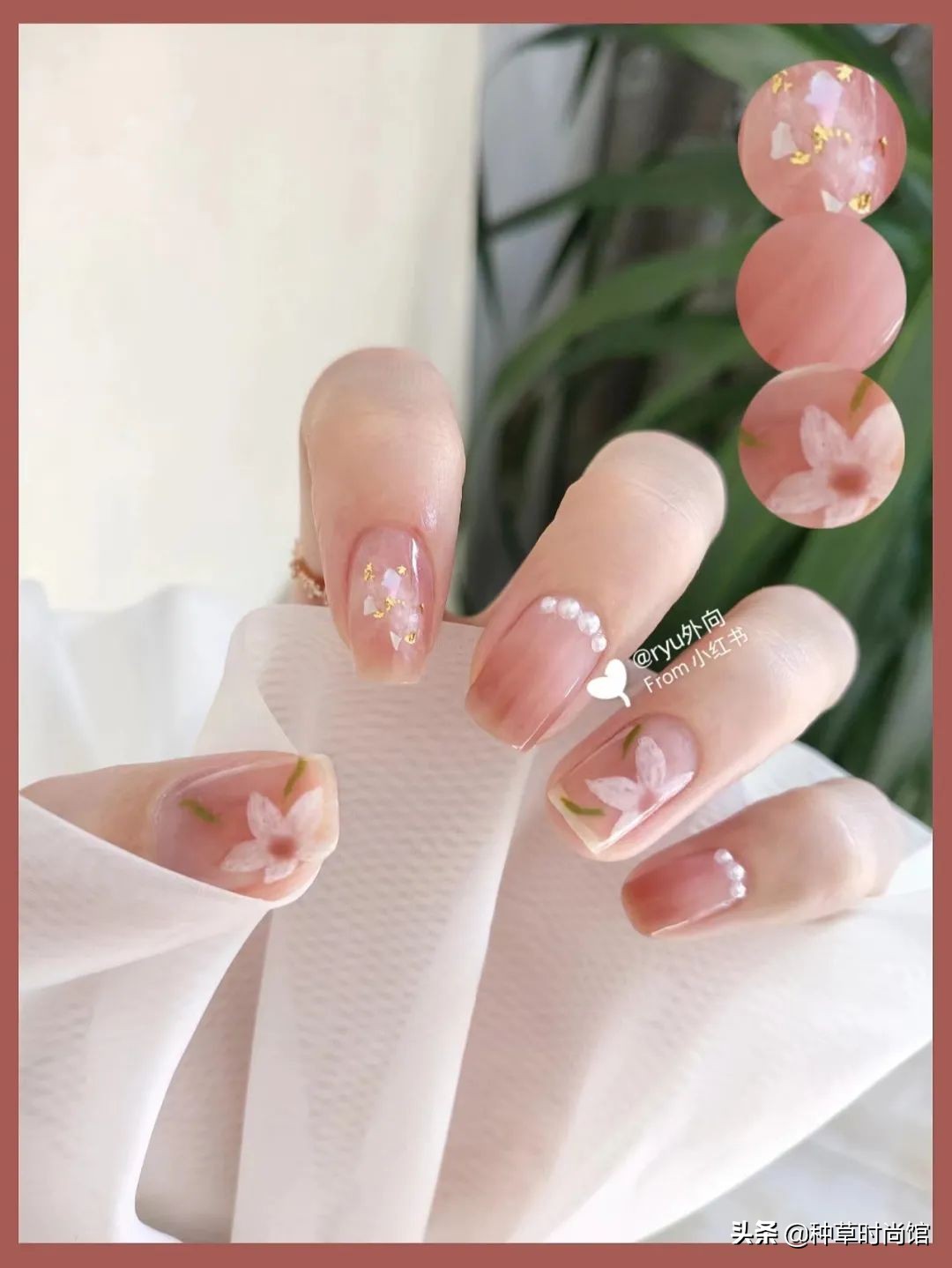 秋冬超显白高级感美甲,春日美甲图片最新款百搭