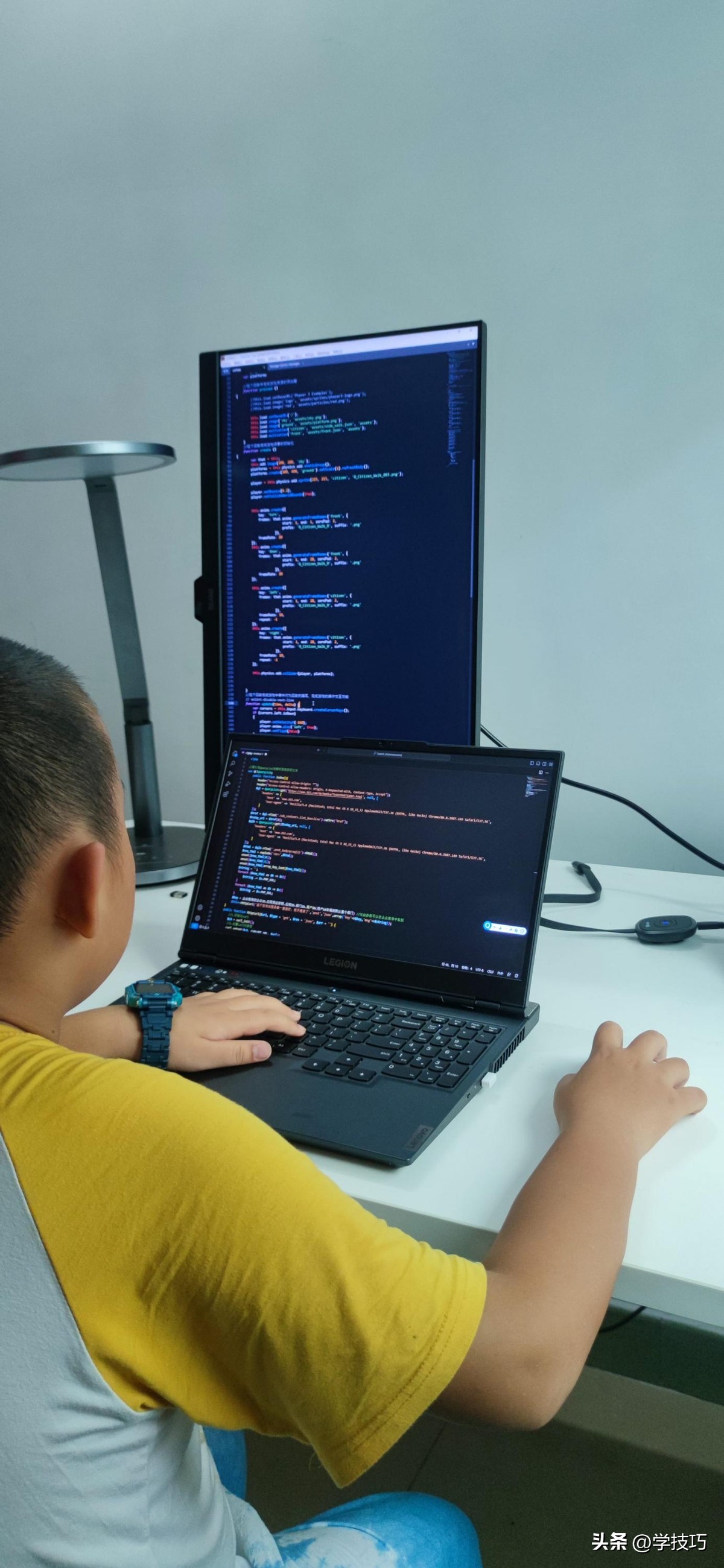 显示屏学习明基,小孩学编程投影